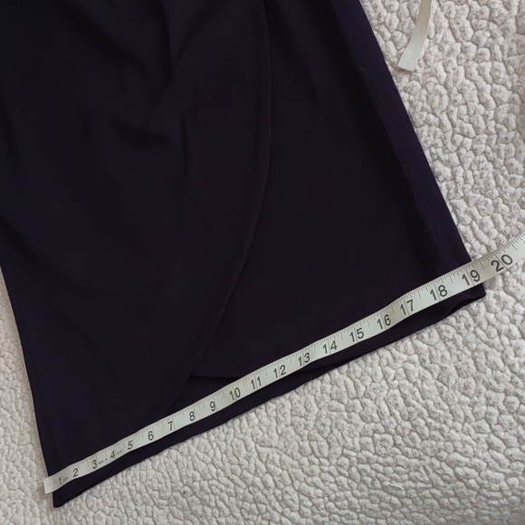 NWT Misook XL Blue Pleated Stretch Waist Tulip Petal Skirt - Picture 12 of 15